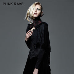 Y-586 Top Quality Embroidery Lace Sexy Cape Gothic Accessories?-??Punk Rave Clothing