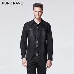 Y-602 Latest Style Halloween Dark Punk Shirts For Men?-??Punk Rave Clothing