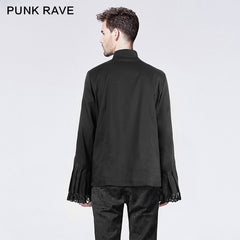 Y-603 Halloween Steampunk Gothic Shirt With Long Sleeve For Men?-??Punk Rave Clothing