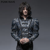 Y-645 Noble Short Gothic Jacket With Stand-up Collar?-??Punk Rave Clothing
