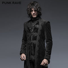 Y-651 Rock Gorgeous Vintage Gothic Trench Coats?-??Punk Rave Clothing