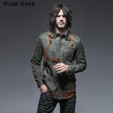 Y-653 Original Design Punk Jacket Vintage Long Sleeve?-??Punk Rave Clothing