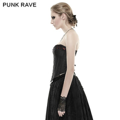 Y-657 3D Flowers Printed Sexy Gothic Accessiories Adjustable Elastic Waist Corset?-??Punk Rave Clothing