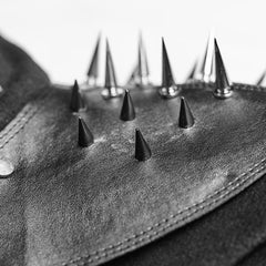 Y-679 Asymmetric Woolen Military Punk Trench Coat?-??Punk Rave Clothing