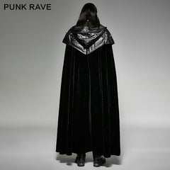 Y-693 Retro Delicate Long Gothic Trench Coats With Hoody?-??Punk Rave Clothing