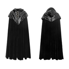 Y-693 Retro Delicate Long Gothic Trench Coats With Hoody?-??Punk Rave Clothing