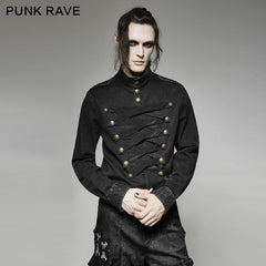 Y-698 Smooth Majesty Vintage Punk Shirts With Multi-breasted?-??Punk Rave Clothing