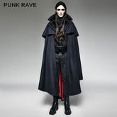 Y-709 Luxury Gothic Trench Coats With Pattern Like Vampire Count Cape?-??Punk Rave Clothing