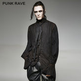 Y-714 Vintage Painting Punk Shirts With A High Quality Linen Tie?-??Punk Rave Clothing