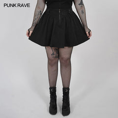 DQ-514BQF Gothic thorn and desire Decal skirt?-??Punk Rave Clothing