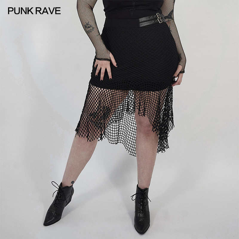 DQ-515BQF Free enchanting fishtail skirt?-??Punk Rave Clothing