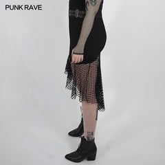 DQ-515BQF Free enchanting fishtail skirt?-??Punk Rave Clothing