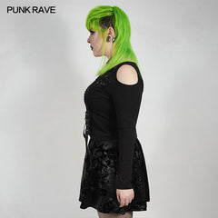 DQ-527BQF 2020 Goth Short Skirt?-??Punk Rave Clothing