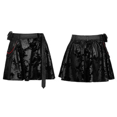 DQ-527BQF 2020 Goth Short Skirt?-??Punk Rave Clothing