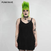 DQ-531LQF Goth sexy braces skirt?-??Punk Rave Clothing