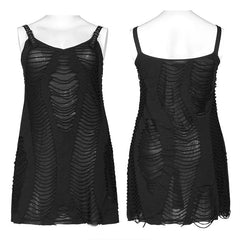 DQ-531LQF Goth sexy braces skirt?-??Punk Rave Clothing