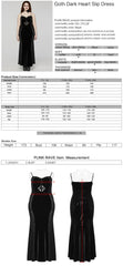 DQ-731LQF Elegant Lace Gothic Dress with Heart Detail Black Velvet?-??Punk Rave Clothing