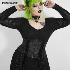 DS-447YDF Gothic handsome corset?-??Punk Rave Clothing