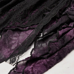 DT-667TCF Gothic gorgeous V-neck dress?-??Punk Rave Clothing