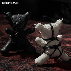 JG-002XH Gothic Dark Taboo Bear?-??Punk Rave Clothing