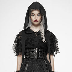 WLY-096 Dark Magic Lace Perspective Cloak?-??Punk Rave Clothing