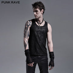 OS-422SSM Goth mens daily gloves?-??Punk Rave Clothing