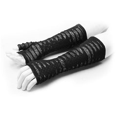 OS-422SSM Goth mens daily gloves?-??Punk Rave Clothing