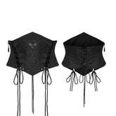 OS-884YDF Gothic Corset Lace-Up Waist Cincher Vintage Steampunk Bustier Top