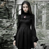 OPQ-874LQF Clown print collect waist dress?-??Punk Rave Clothing