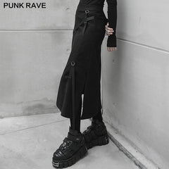 OPQ-883BQF punk front centre open fork two wearing medium skirts?-??Punk Rave Clothing