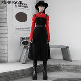 OPQ-885LQF Punk sling workwear dress?-??Punk Rave Clothing