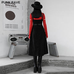 OPQ-885LQF Punk sling workwear dress?-??Punk Rave Clothing