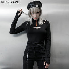 OPT-586TCF Electronic Bionics Fit T-shirt?-??Punk Rave Clothing