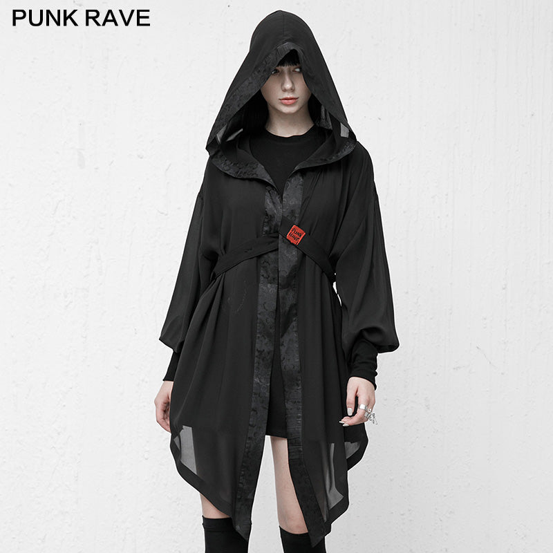 OPY-577XCF Chiffon Sun protection jacket?-??Punk Rave Clothing