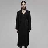 OPY-655XCF Luxurious Gothic Coat Long Dark Hooded Cloak Dress