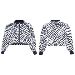 OPT-544 Double zippers Cardigan hoodie?-??Punk Rave Clothing