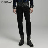 Slim Fit Casual WK-626XCM Tight Mens Punk Gloomy Pants?-??Punk Rave Clothing