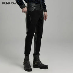Slim Fit Casual WK-626XCM Tight Mens Punk Gloomy Pants?-??Punk Rave Clothing