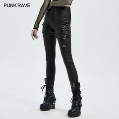 WK-466NCF Punk sexy rebellious tights?-??Punk Rave Clothing