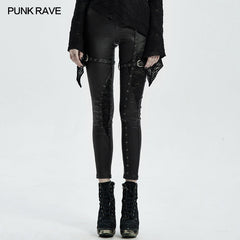WK-467NCF Punk tight trousers?-??Punk Rave Clothing
