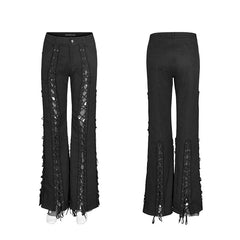 WK-473NCF PUNK female ripped pants?-??Punk Rave Clothing
