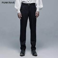 WK-481XCM Goth Cout Bat Pocket Pants?-??Punk Rave Clothing