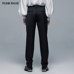 WK-481XCM Goth Cout Bat Pocket Pants?-??Punk Rave Clothing