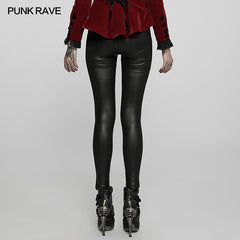 WK-516DDF Gothic exquisite applique leggings?-??Punk Rave Clothing