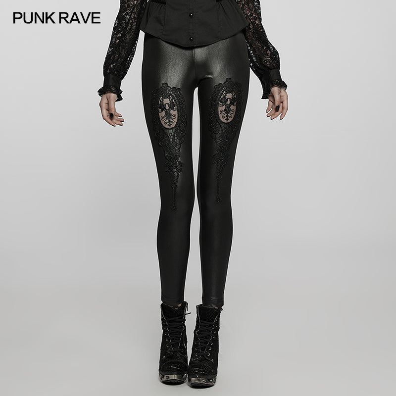 WK-522DDF 2022 Goth daily Leggings?-??Punk Rave Clothing