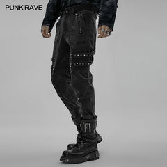 WK-531NCM Post-apocalyptic style pants?-??Punk Rave Clothing