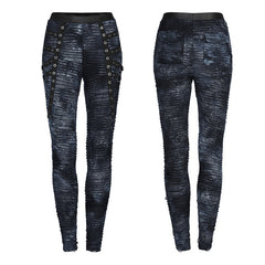 WK-537DQF Goth decayed leggings?-??Punk Rave Clothing