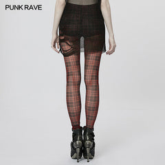 WK-539DDF Punk Simple colorful Leggings?-??Punk Rave Clothing
