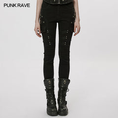 WK-541XCF Punk Tight Jeans?-??Punk Rave Clothing