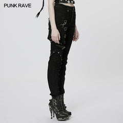 WK-546XCF PUNK Heavy Metal Pants?-??Punk Rave Clothing